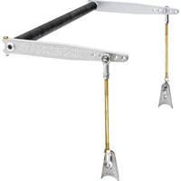 RockJock Antirock Sway Bar Kit אוניברסלי 36 אינץ' בר 20 אינץ' זרועות אלומיניום