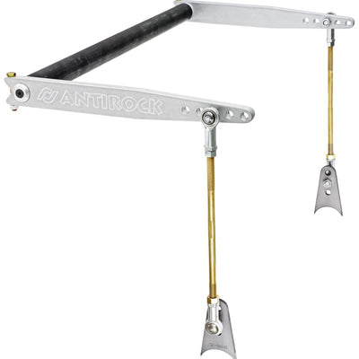 RockJock Antirock Sway Bar Kit אוניברסלי 32in Bar 20in זרועות אלומיניום