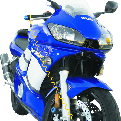 Bully Lock Disc Reminder 4in Lock - צהוב