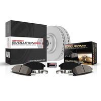 Power Stop 03-07 Jeep Liberty Rear Z17 Evolution Geomet Brake Kit