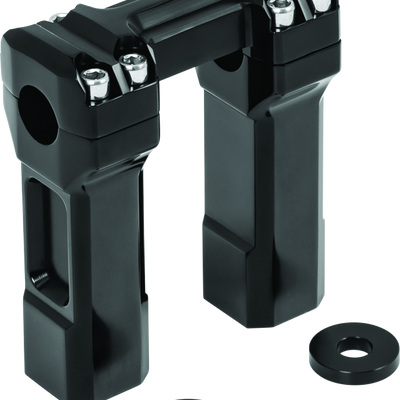 Kuryakyn 5 אינץ' כידון בילט Risers שחור