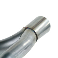 aFe Twisted Steel Delete Down-Pipe ו-Y-Pipe 2 עד 2-1/2 אינץ' פלדת אלום פלדה 12-16 ג'יפ רנגלר