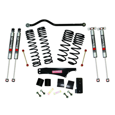 Skyjacker 2007-2018 ג'יפ רנגלר JK 4 דלתות 4WD Long Travel 3.5in-4in Lift Kit w/M95 Monotube Shocks