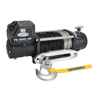 Superwinch 9500 LBS 12V DC 3/8in x 80ft חבל סינתטי Tiger Shark 9500 Winch