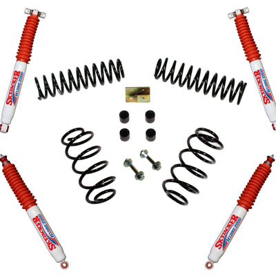 Skyjacker 1997-2006 ג'יפ רנגלר (TJ) ערכת הרמת מתלים עם הלם