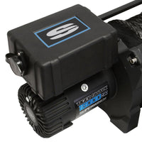 Superwinch 18000 LBS 12V DC 33/64in x 79 רגל חבל סינתטי טייגר Shark 18000SR כננת