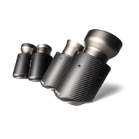 Akrapovic 19-20 BMW X4 M/X4 M Competition (F98) סט צינור זנב (פחמן)