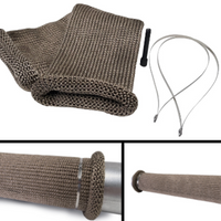 שרוול פליטה DEI Titanium 4in Knit - 24in