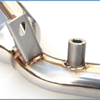 Invidia 09+ Nissan 370Z / Infiniti G37 60mm High Flow Cat עם תושבת