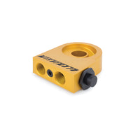 ערכת קירור שמן תרמוסטטית אוניברסלית של Mishimoto 34 שורות כסף