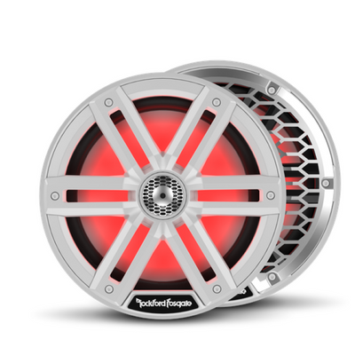 Rockford Fosgate 8in. רמקולים דו-כיווניים של Color Optix Marine (זוג) - לבן