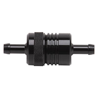 מסנן דלק של ראסל פרפורמנס בלאק סטריט (3 אינץ' אורך 1-1/8 אינץ' קוטר 5/16 אינץ' כניסה/יציאה)