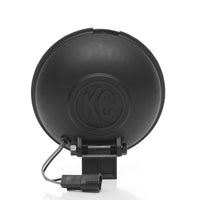 KC HiLiTES Apollo Pro 6in. Halogen Light 100w Spot Beam (מערכת Pair Pack) - שחור