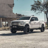 שריון כביש 17-20 פורד F-250 SPARTAN פגוש קדמי מוצמד לקדם-רץ מגן - Tex Blk