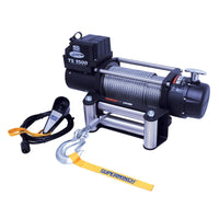 Superwinch 9500 LBS 12V DC 11/32in x 95ft חבל פלדה טייגר Shark 9500 Winch