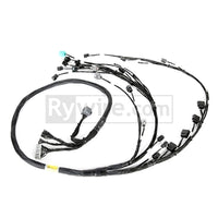 רתום מנוע חסום מסדרת Rywire Honda K-Tucked w/OBD2 02-04 RSX K20 חיישן/חומת אש VSS