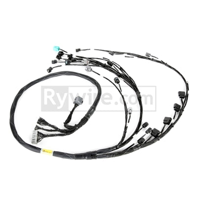רתום מנוע חסום מסדרת Rywire הונדה K-Tucked w/OBD2 02-04 RSX K20 חיישן/פנסים VSS