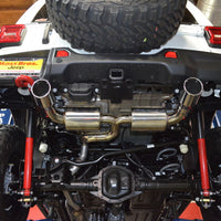 Injen 18-20 Jeep Wrangler JL L4-2.0L Turbo / V6-3.6L SS אגזוז סרן אחורי - מלוטש