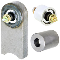 RockJock TJ/LJ/XJ/MJ Johnny Joint Kit מארז קדמי 30 או 44 עם ברגים חוצים 7/16 אינץ'