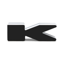 ORACLE Lighting אוניברסלי מואר LED תגי אותיות - גימור משטח Blk מט - K ראה אחריות