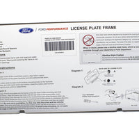 פורד רייסינג נירוסטה מסגרת לוחית רישוי פורד ביצועים