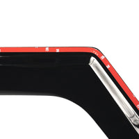 מצחי חלונות מוקשחים רכס מט שחור 18-19 ג'יפ רנגלר 2 דלתות