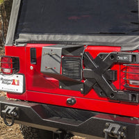 מנשא צמיגים Rugged Ridge Spartacus HD Whl Mount 87-06 YJ/TJ