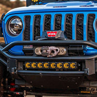 KC HiLiTES FLEX ERA LED בר 10 אינץ'. כיסוי בהיר - שחור (כריכה בלבד)