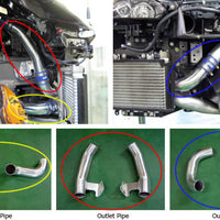 HKS 09-10 Nissan GT-R ערכת צינורות אינטרקולר (2 כניסות/4 יציאות)