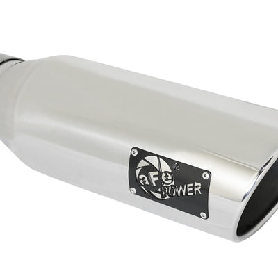 קצה הפליטה aFe MACH Force-XP 409 SS 4 אינץ' פנימה x 6 אינץ' אאוט x 18 אינץ' L מוברג ימין