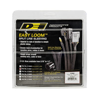 DEI Split Wire Sleeve Easy Loom 8mm-5/16in x 20 שחור