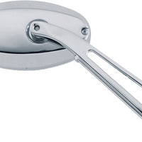 Kuryakyn אליפסה מראה שטוח זכוכית כרום