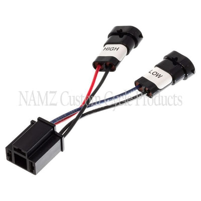 דגמי NAMZ 14-23 Road King מתאם פנס חזית עם מחבר H9 &amp; H11 ל-H4 התאמה