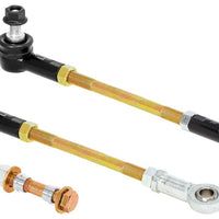 RockJock JL/JT מתכוונן ערכת קישור קצה מוט מתנדנד קדמי 8 1/2 אינץ' מוטות ארוכים