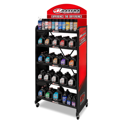 Maxima תצוגת רצפה סטנדרטית מדף מתכת גדול