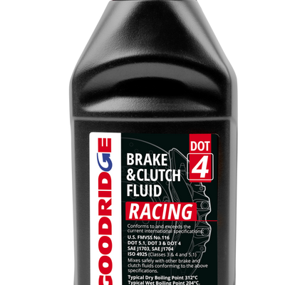 Goodridge 500ML Racing Dot 4 נוזל בלמים - יחיד