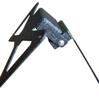 Fishbone Offroad 2018+ Jeep Wrangler JL - Black Aluminum Hawse Fairlead לוחית רישוי