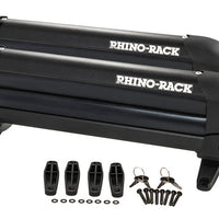 מנשא סקי/סנובורד אוניברסלי Rhino-Rack - מתאים ל-3 זוגות מגלשיים או 2 סנובורדים - שחור