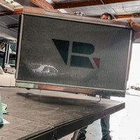 CSF R32 Nissan Skyline GT-R / GT-S Full Billet אלומיניום רדיאטור בעל ביצועים גבוהים - גימור גולמי