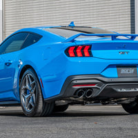 Borla 2024 Ford Mustang GT 5.0L V8 3 ב-ATAK Catback Non Active Exhaust- Black Chrome Quad Tip