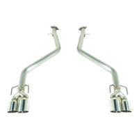 הערה 2017+ לקסוס IS250/IS350 אגזוז גב סרן עם קצה קיר יחיד מנירוסטה