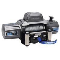 Superwinch 12000 LBS 12V DC 3/8in x 85ft Wire Rope SX 12000 Winch - גרפיט
