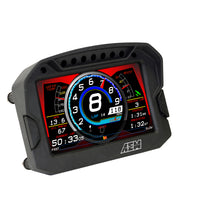 AEM CD-5LG Carbon Logging Display Dash דיגיטלי עם GPS פנימי 10Hz ואנטנה