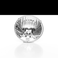 KC HiLiTES Universal/97-06 Jeep TJ 7in. פנס מאושר הלוגן H4 DOT 55/60w Lexan (יחיד)