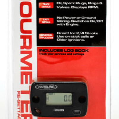 מד שעות ניתן לאיפוס קשיח עם התראות שירות