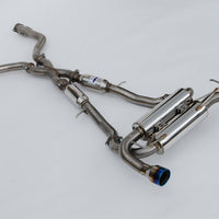 Invidia 2022+ Nissan Z 70mm Gemini Cat Back אגזוז - טיפים מגולגלים TI