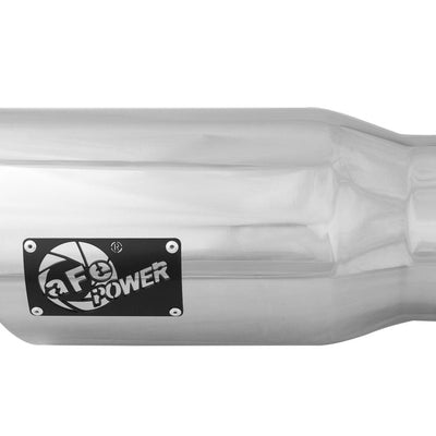 aFe MACH Force-Xp 5 אינץ' יציאה x 7 אינץ' יציאה x 15 אינץ' אורך 304 קצה פליטה מפלדת אל חלד