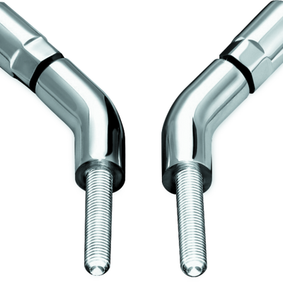 Kuryakyn Mirror Stem 3in Outward Extenders Chrome