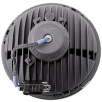 פנסי LED של ANZO אוניברסלי 7 אינץ' עגול LED פנס אוניברסלי כרום (זוג)