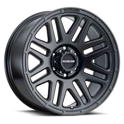 Raceline 944B Outlander 15x5in / 5x114.3 BP / 0mm Offset / 3.19mm Bore - גלגל סאטן שחור